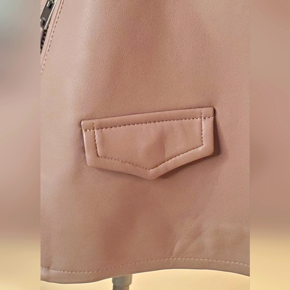 🔥Host Pick🔥NWT IRO women -size 42-leather moto Jacket-colorblock - Picture 11 of 15